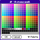 color palette selector